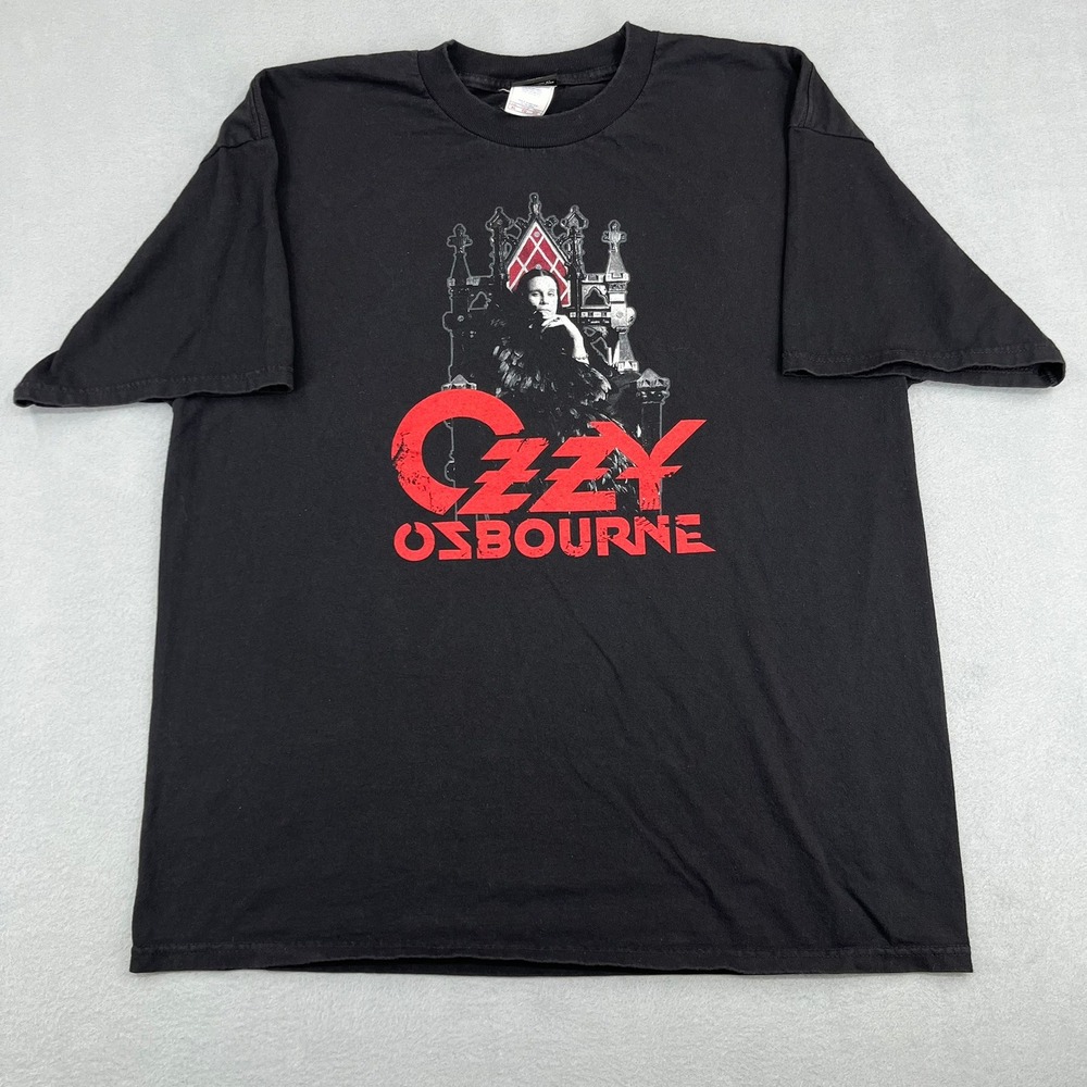 Ozzy Osbourne Winterland Classic Rock Graphic T-Shirt Mens XL‎ Black Band Tee